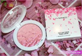 mac fleur real high light powder review