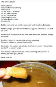 Sw Kfc Gravy Kfc Gravy Recipe Gravy Recipes Kfc Chicken Recipe