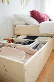 Diy Furniture For Small Spaces That S Flexible Functional Diy Bedroom Storage Diy Storage Bed Diy Furniture For Small Spaces