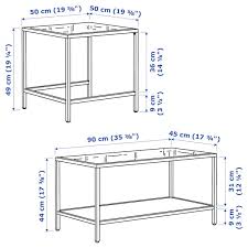 Maybe you would like to learn more about one of these? Vittsjo Nesting Tables Set Of 2 Black Brown Glass 353 8x195 8 Ikea