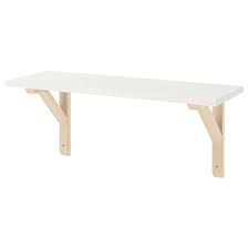 Burhult Sandshult Wall Shelf White Aspen 23 1 4x7 7 8 Ikea In 2020 Wall Shelves Ikea Nursery Wall Shelf