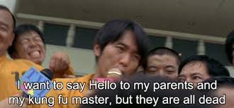 A quote can be a single line from one character or a memorable dialog between several characters. Kung Pow Enter The Fist Appreciation Thread Tigerdroppings Com