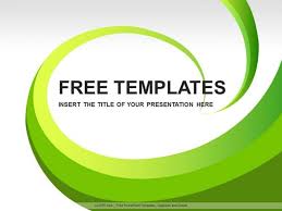 You can also find hundreds of different types of free templates for powerpoint that you can apply to your presentation: Green Leaves Abstract Ppt Design Pptx 1 Free Powerpoint Templates Download Powerpoint Template Free Presentation Template Free