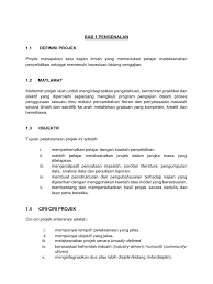 Contoh proposal penelitian sangatlah beragam, namun sebelum menuju ke contoh, tentu kamu harus paham dulu apa itu proposal. Projek Akhir Pelajar Diploma Mekanikal