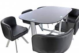 White gloss/chrom furniture supplied flat. Black Dining Table With 6 Chairs Buy Cheap Dining Table With Chairs