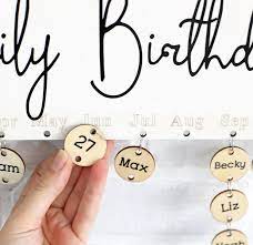 Instead of doing the whole family's birthdays, i diy: Diy Family Birthday Board The Craft Patch