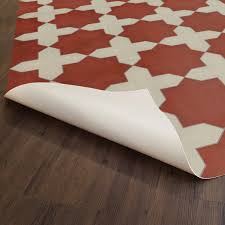 Choose from a variety of color and style options, and install in areas, like your kitchen or bathroom, for a beautiful finish. Spicher And Company Vintage Vinyl Floor Cloths Red Like Crimson Rugs Rugs Direct