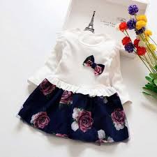 Baby Girl Floral Dress With Images Girls Spring Dresses Dresses Kids Girl Toddler Girl Dresses