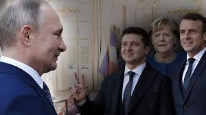 «господин путин, я готов предложить вам встретиться в любой точке донбасса, где идет война», — заявил зеленский, изо всех сил стараясь выглядеть храбрым, в размещенном на странице в. Zelenskij Vyderzhal Ispytanie Putinym Eksperty Ob Itogah Normandskoj Vstrechi Bbc News Russkaya Sluzhba