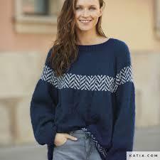 Découvrez de nombreux pulls et gilets tendance pour femme sur prima.fr. Pull Femme Automne Hiver Modeles Patrons Katia Com