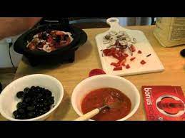 Making Pizza With The Gt Xpress Redi Set Go Best Breakfast Recipes Recipes Sandwich Maker Recipes