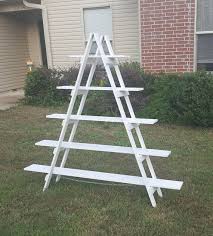6 Ft Wooden Ladder Christmas Village Display Craft Show Etsy Christmas Village Display Christmas Display Christmas Village