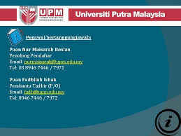 Kos yang d i tawarkan di utem Program Mobiliti Pelajar Disediakan Oleh Seksyen Mobiliti Pn