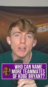 Who can name more teammates of Kobe Bryant? #NBA #sports #basketball #trivia