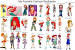 Boy Ginger Cartoon Characters