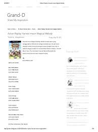 Untuk kesempatan kali ini saya akan berbagi resep masakan yang bisa dibuat di game yang satu ini!! Action Replay Harvest Moon Magical Melody