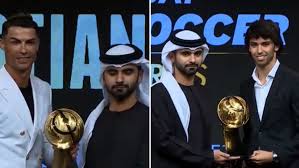 Highlights of the 2020 special edition of the globe soccer awards in dubai. Cristiano Ronaldo Y Joao Felix Grandes Ganadores En Los Globe Soccer Awards Marca Com