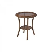 Coral Coast Dursey Patio Furniture Dining Room Woman Fashion Decoration Furniture Patio Side Table Outdoor Patio Side Table Round Side Table