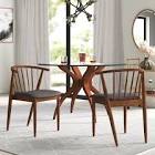 Spindle Slat Back Side Chair (Set of 2) Mercury Row