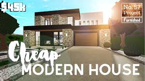 I used cheap black 3 tab shingles. Bloxburg Build Cheap Modern Starter House Roblox 45k Youtube