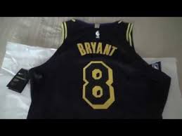 The lakers continue their lore series, this time using the city edition jersey to pay homage to club legend elgin baylor. Los Angeles Lakers Kobe Bryant City Edition Authentic Jersey Unboxing Review Youtube