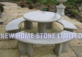 Curved bench for round dining table. Natural Granite Stone Round Dining Table Curved Stone Garden Benches Bench Garden Bench Table Sawbench Cutting Aliexpress