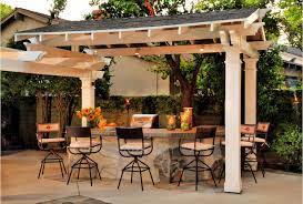 Then the designer put in some wine bottles to make it look like a bar. 25 Smart Outdoor Bar Ideas