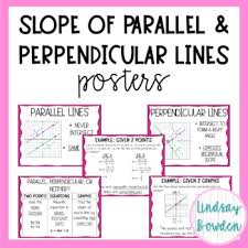 See full list on mathsisfun.com Slope Of Parallel And Perpendicular Lines Posters Geometry Word Wall