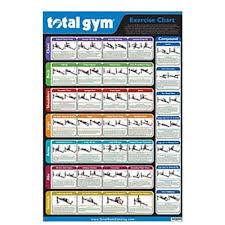 gym exercise chart on shoppinder