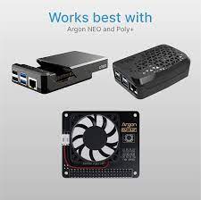 Argon Fan Hat Fur Raspberry Pi 4 Und Raspberry Pi 3 40 Mm Raspberry Pi Lufter Mit Power Taste Pwm Und Software Steuerbar Amazon De Computer Zubehor