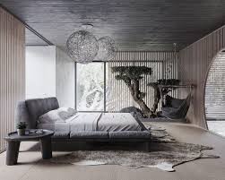 Darkly Designer Interiors Decked Out In Stone Marble And Concrete Grey Bedroom Decor Interior Design Home