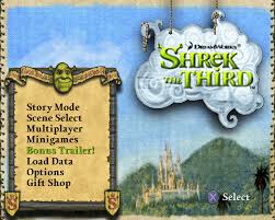 Prototype logo used on the teasertrailer. Shrek The Third Screenshots For Playstation 2 Mobygames
