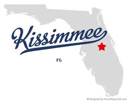 Map of Kissimmee, FL, Florida