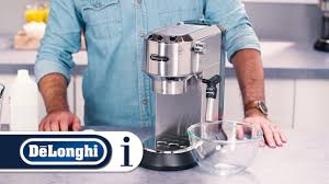 Achat d electromenager et de petit electromenager. How To Descale Your Dedica Pump Coffee Maker Ec680 And Ec685 Youtube