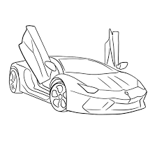 Today, online halloween coloring pages may be accessible for free of charge. Lamborghini Aventador Colouring Page Coloring Books