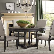 Dining Room Handsome Round Dining Room Table Design Ideas With Grey Rugs Laminate Flooring An Dining Room Table Set Round Dining Room Round Dining Room Table