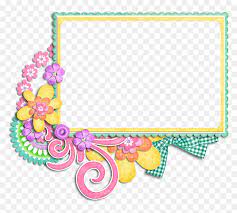 Marco decorado de miss creatica para decorar la casa está navidad. Hojas Con Marcos Decorados Hd Png Download Vhv