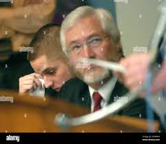 James Leider, 20, of Geneva, Ohio, left, wipes away tears as a victim's  family member reads an impact statement Monday, July 11, 2011 in the  courtroom of Common Pleas Judge Alfred Mackey
