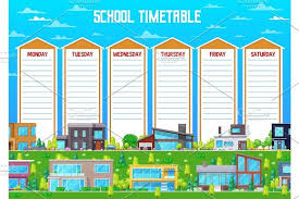 School Timetable Template School Timetable Timetable Template Lesson Planner