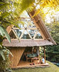 A Hidden Airbnb In The Jungle Of Bali Indonesia See Instagram Photos And Videos From How Far From Home Ho Bali House Bamboo House Bali Bamboo House Design