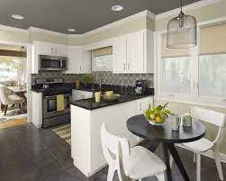 Start with painting the edge of the ceiling where it meets the wall first. Paint Ideas For Kitchen Gray Ceiling In Kitchen 1081x865 Wallpaper Teahub Io