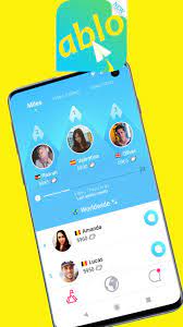 Talk in your own language, ablo translates your chats live! Tips Ablo Make Friends Worldwide Ablo Video Chat For Android Apk Download