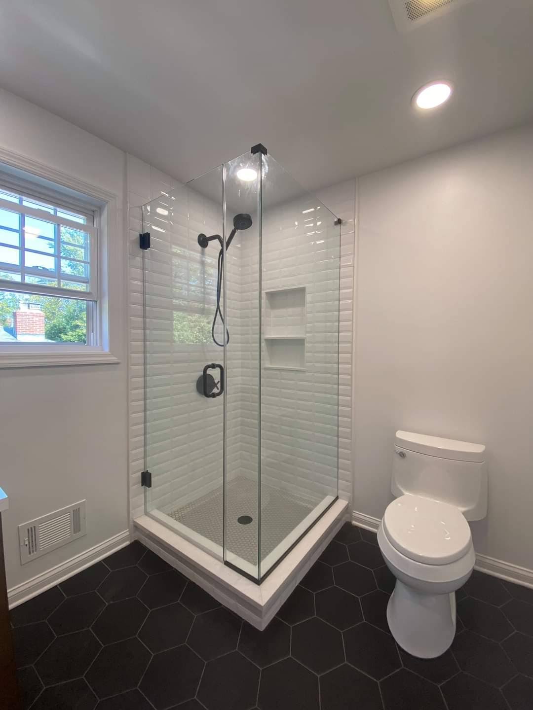 Two side glass shower cubicle two side glass cubical showe product image