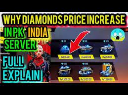 The game gives you the option to buy the diamonds with real money or with your credit card, but nobody. Free Fire Diamonds Price Increase In Pakistan Server Why Diamonds Price High In Pakistan Freefire Youtube