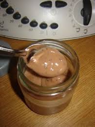 Creme Pralinee Facon Danette Thermomix Testee Et Approuvee Par Am Avec Moins De Sucre Creme Dessert Thermomix Idee Recette Thermomix Thermomix