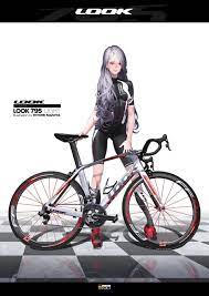twite graphics girl bike illustration bike illustration character design girl