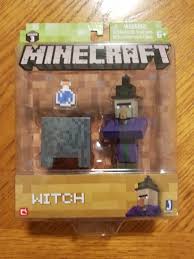 Minecraft Series 3 Witch 3in Action Figure With Cauldron And Potion New Sealed Toys Hobbies Action Figure Minecraft Toys Minecraft Disney Games For Kids