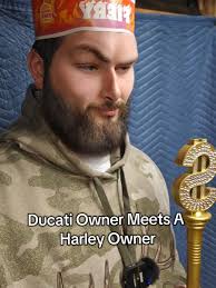 Ducati owners really act like this 😂 #sportbike #harleydavidson #bike...