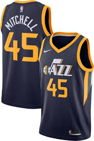 Utah jazz jersey store are one of the most popular nba apparel online store. Nike Men S Utah Jazz Donovan Mitchell 45 Navy Dri Fit Swingman Jersey Dick S Sporting Goods