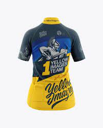 Download Women S Cycling Jersey Mockup In Apparel Mockups On Yellow Images Object Mockups